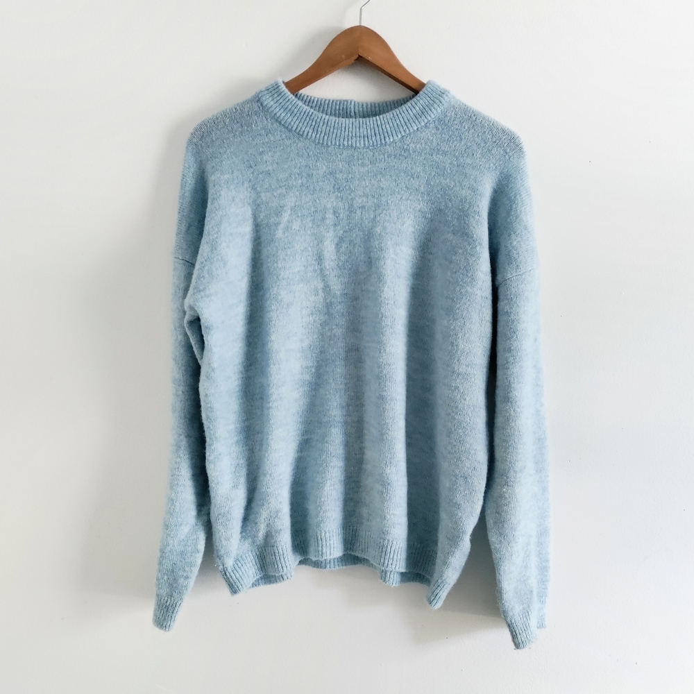 Urban Outfitters - Sky Blue Wool Blend Sweater M
